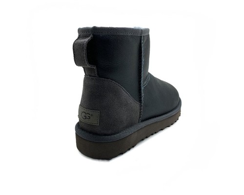 UGG MENS CLASSIC MINI METALLIC GREY