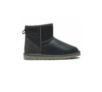 UGG MENS CLASSIC MINI METALLIC GREY