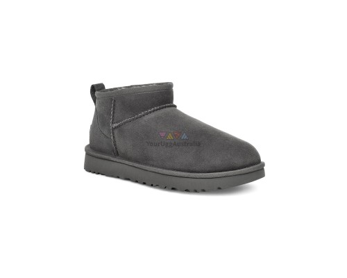 UGG MEN'S CLASSIC ULTRA MINI GREY 