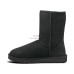UGG MEN'S CLASSIC SHORT II BLACK