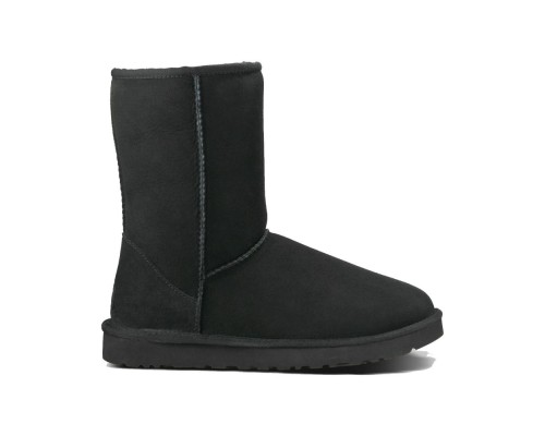 UGG MEN'S CLASSIC SHORT II BLACK