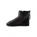 UGG CLASSIC II MINI ZIP METALLIC BLACK