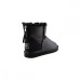 UGG CLASSIC II MINI ZIP METALLIC BLACK