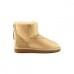UGG CLASSIC II MINI ZIP METALLIC SOFT GOLD