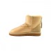 UGG CLASSIC II MINI ZIP METALLIC SOFT GOLD