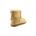 UGG CLASSIC II MINI ZIP METALLIC SOFT GOLD