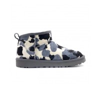 CLASSIC ULTRA MINI COW PRINT  GREY