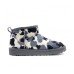 CLASSIC ULTRA MINI COW PRINT  GREY