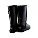 UGG CLASSIC TALL ZIP II METALLIC BLACK
