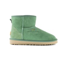 UGG CLASSIC MINI II DARK GREEN	