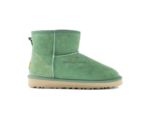 UGG CLASSIC MINI II DARK GREEN	