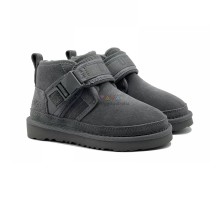 UGG KIDS BOOTS NEUMEL SNAPBACK GREY