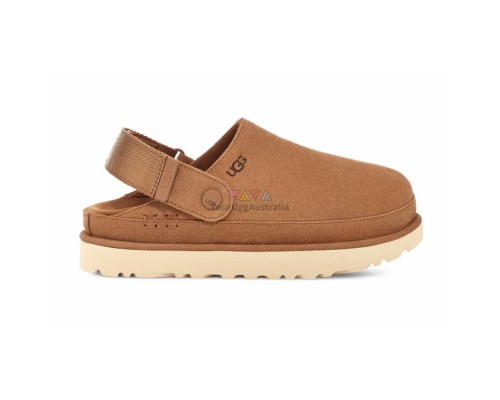 UGG GOLDENSTAR CLOG CHESTNUT