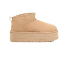 UGG CLASSIC ULTRA MINI PLATFORM DRIFT WOOD