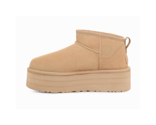 UGG CLASSIC ULTRA MINI PLATFORM DRIFT WOOD