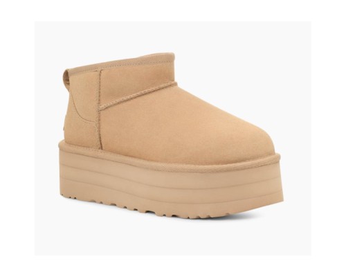 UGG CLASSIC ULTRA MINI PLATFORM DRIFT WOOD