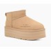 UGG CLASSIC ULTRA MINI PLATFORM DRIFT WOOD
