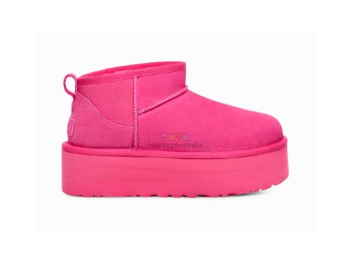 UGG CLASSIC ULTRA MINI PLATFORM TAFFY PINK