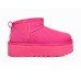 UGG CLASSIC ULTRA MINI PLATFORM TAFFY PINK