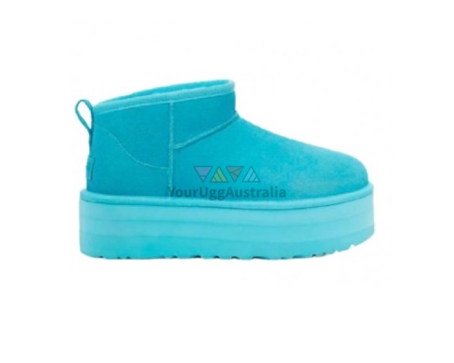 UGG CLASSIC ULTRA MINI PLATFORM SUMMER SKY