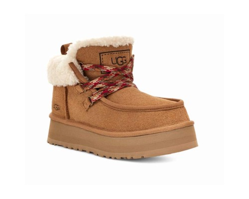 UGG FUNKARRA CABIN CUFF CHESTNUT