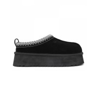 UGG WOMEN'S TASMAN TAZZ PLATFORM BLACK