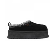 UGG WOMEN'S TASMAN TAZZ PLATFORM BLACK