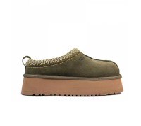 UGG WOMEN'S TASMAN TAZZ PLATFORM BUNRT OLIVE