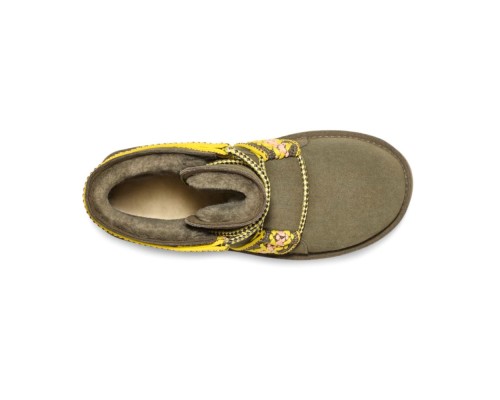 UGG WOMEN MINI II BRAID PLAT KHAKI