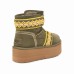 UGG WOMEN MINI II BRAID PLAT KHAKI