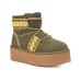 UGG WOMEN MINI II BRAID PLAT KHAKI