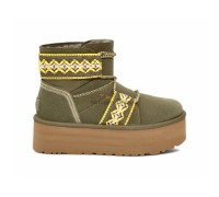 UGG WOMEN MINI II BRAID PLAT KHAKI