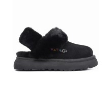 UGG SLIPPERS DISQUETTE  BLACK