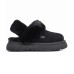 UGG SLIPPERS DISQUETTE  BLACK