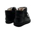 UGG LODGE MINI LEATHER BLACK
