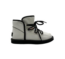 UGG LODGE MINI II LEATHER WHITE