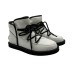UGG LODGE MINI II LEATHER WHITE