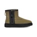 UGG CLASSIC MINI ZIPPER TAPE BURNT OLIVE
