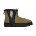 UGG CLASSIC MINI ZIPPER TAPE BURNT OLIVE