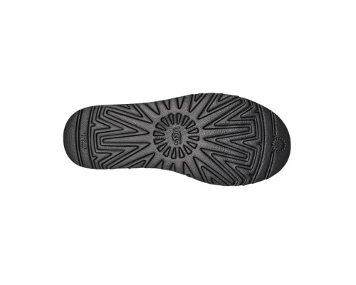 CLASSIC MINI PLATFORM WHITE LEATER/BLACK