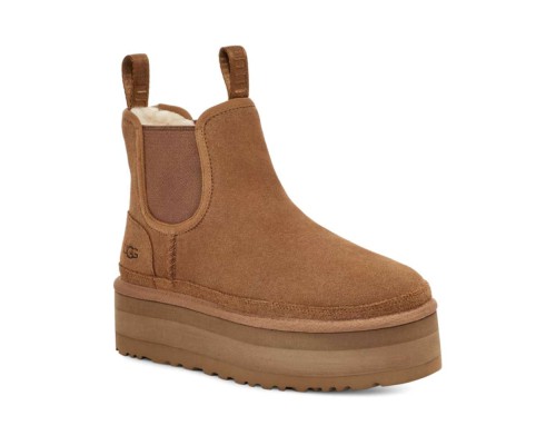UGG NEUMEL PLATFORM CHELSEA CHESTNUT