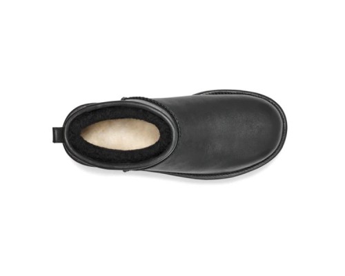 CLASSIC ULTRA MINI PLATFORM LEATHER BLACK