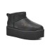 CLASSIC ULTRA MINI PLATFORM LEATHER BLACK