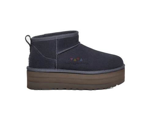 UGG CLASSIC ULTRA MINI PLATFORM EVE BLUE