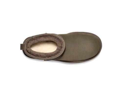 UGG CLASSIC ULTRA MINI PLATFORM SLATE