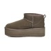 UGG CLASSIC ULTRA MINI PLATFORM SLATE