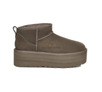 UGG CLASSIC ULTRA MINI PLATFORM SLATE