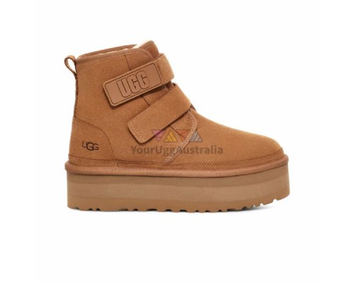 UGG NEUMEL PLATFORM CHESTNUT