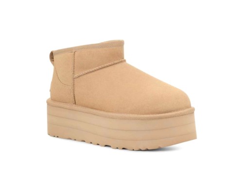 UGG CLASSIC ULTRA MINI PLATFORM SAND