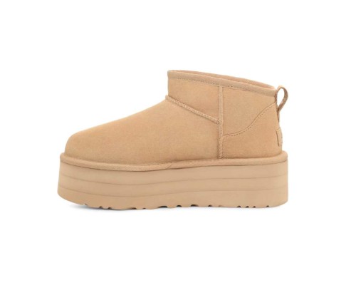 UGG CLASSIC ULTRA MINI PLATFORM SAND